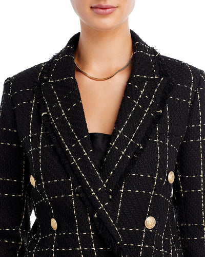 Kenzie Tweed Blazer-L'Agence-Maison Femme Boutique