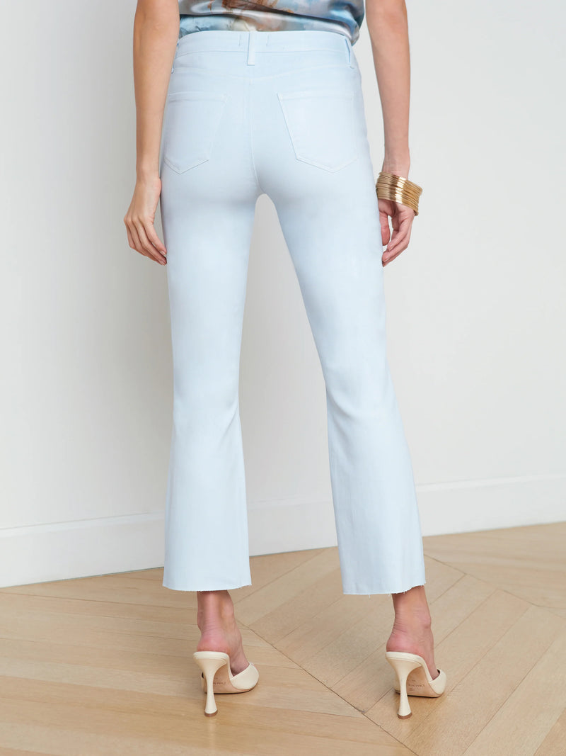 Kendra High- Waisted Crop Flare-L&