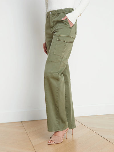 Brooklyn High Rise Cargo Jeans-L'Agence-Maison Femme Boutique