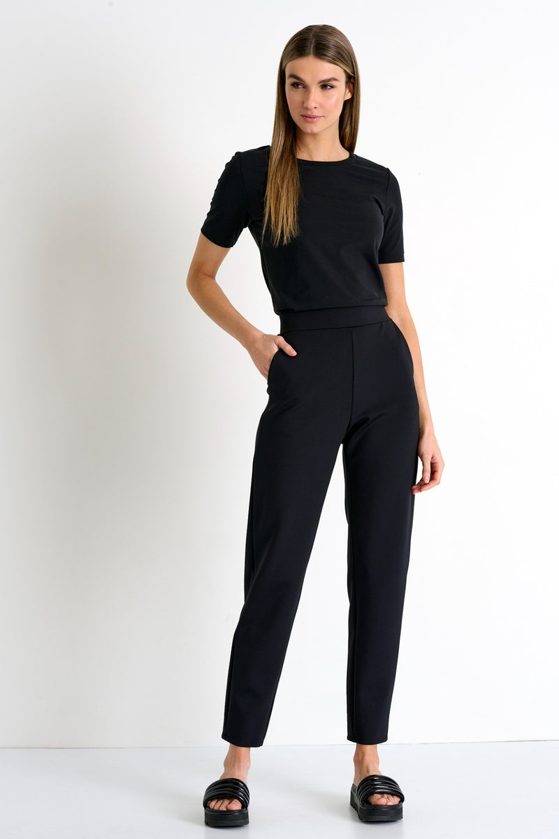 Straight Fit Trouser-SHAN-Maison Femme Boutique
