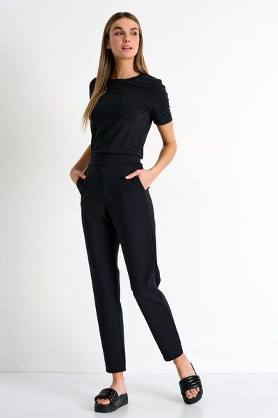 Straight Fit Trouser-SHAN-Maison Femme Boutique