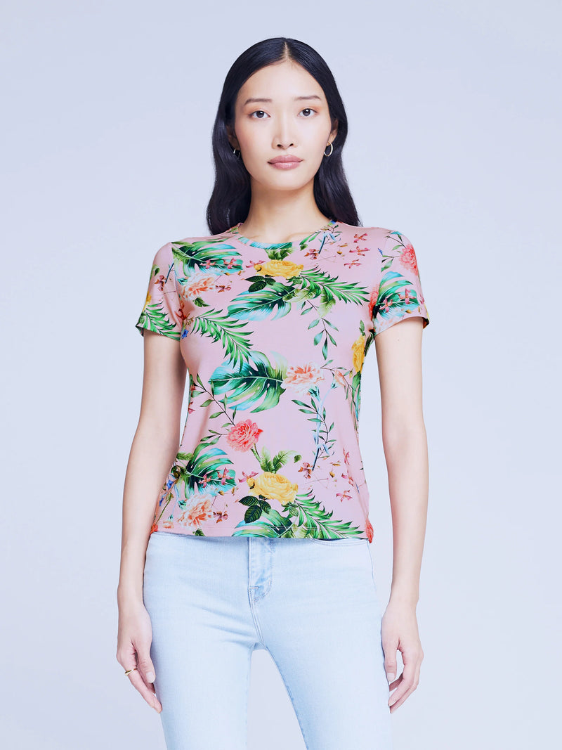 Ressi Tee in Tropical Floral-L&
