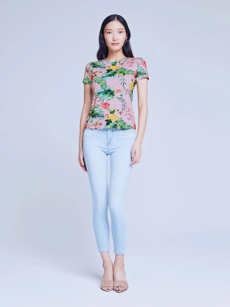 Ressi Tee in Tropical Floral-L&