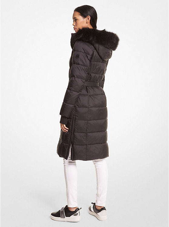 Quilt Puffer Wrap Coat-Michael Kors-Maison Femme Boutique
