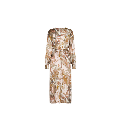 Markella Marble Wrap Dress-Mos Mosh-Maison Femme Boutique