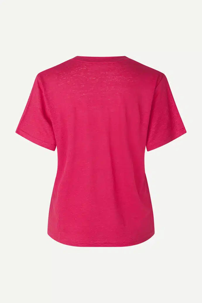 Kayla Linen T-Shirt-samsoe-Maison Femme Boutique