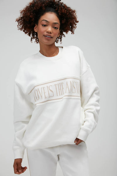 Love Pullover Sweatshirt-Spiritual Gangster-Maison Femme Boutique