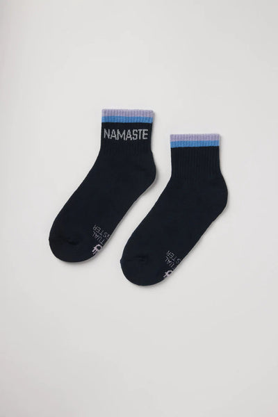 Namaste Ankle Socks-Spiritual Gangster-Maison Femme Boutique