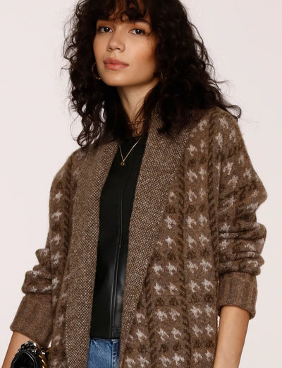 Zoey Cardi Taupe-Heartloom-Maison Femme Boutique