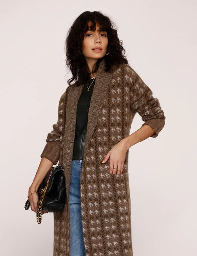 Zoey Cardi Taupe-Heartloom-Maison Femme Boutique